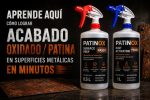 Sistema Para Oxidar Metal Patinox Efecto Pátina 2 Pasos 1l - Imagen 2