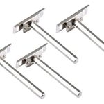 Soporte Oculto Repisa Flotante 12,5cm 4 Piezas Inox
