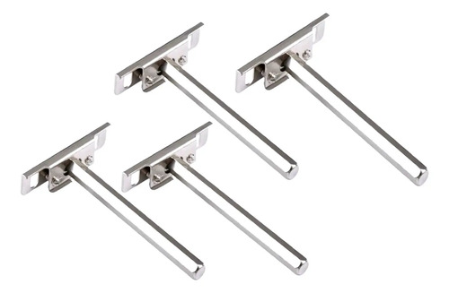 D_851447-MLC80053273890_102024-O.jpg Soporte Oculto Repisa Flotante 12,5cm 4 Piezas Inox - Imagen 1