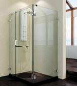 Barra Soporte Triple Para Mampara Vidrio Baño Shower 4pcs - Imagen 3