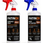 Sistema Para Oxidar Metal Patinox Efecto Pátina 2 Pasos 1l