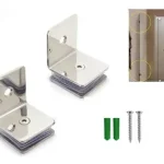 Soporte División Esquina Urinario A Muro Separador L 2pcs