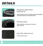 Filtro Vf7000 Para Aspiradoras Ridgid Wet Only Va - Imagen 3