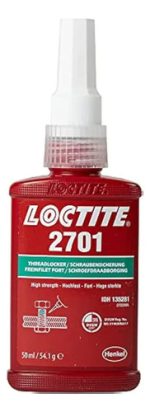 Loctite 2701 Traba Perno Verde 50ml Viscosidad: 500 A 900 Mp
