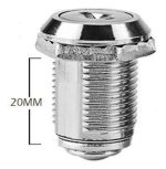 Cerradura Chapa Casillero Guantera Puerta 20mm Max 1un - Imagen 2