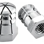 Tuerca Expandible De Insercion Acero Rosca Int M6x10 100u