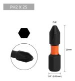 Punta Phillips Impacto Ph2 Set 20pcs Magnetica 25mm S2 - Imagen 2
