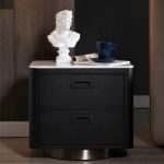 2un Asa Recta Embutida Puerta Closet Corredera 12cm Negra - Imagen 5