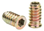500u Tuercas De Inserción M6x20mm Roscadas Alen 500u