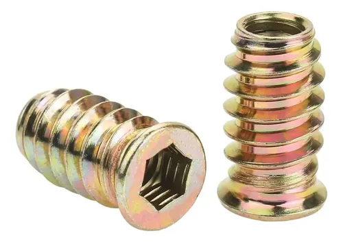 D_607421-MLC116550364439_082026-O.webp 500u Tuercas De Inserción M6x20mm Roscadas Alen 500u - Imagen 1