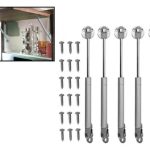 Pack 6 Unid Piston Neumatico Brazo Bombin Para Puerta 120 N