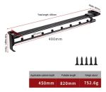 Organizador Colgador De Ropa Extraíble 45cm Armario Closet - Imagen 8