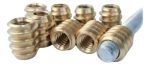 Inserto De Rosca 10u Autorroscante M6X10 para perno madera