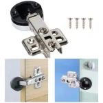2un Bisagra Recta Puerta De Vidrio 5 A 8mm Estantes Gabinete