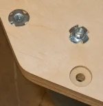 Tuerca Araña/anclaje M10 Inserto Patín Para Muebles 100u - Imagen 7