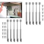 Pack 10 Unid Piston Neumatico Brazo Bombin Para Puerta 120 N