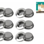 Manilla Asa Tirador Redonda Embutida Acero Inox 304 41mm 12u