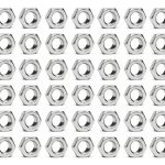 Tuerca Hexagonal M10 Acero Inoxidable Pack 100 Unidades