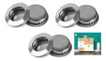 Tirador Asa Manilla Redonda Embutida Acero Ino 41mm 6un