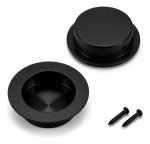 Pack 2un Tirador Asa Redondo Embutido Acero Inox 304 60mm