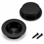 Pack 2un Tirador Asa Redondo Embutido Acero Inox 304 60mm