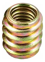 Inserto De Rosca 10u Autorroscante M6X10 para perno madera - Imagen 2