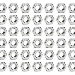 Tuerca Hexagonal M8 Acero Inoxidable, Pack 100 Unidades