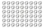 Tuerca Hexagonal M8 Acero Inoxidable, Pack 100 Unidades