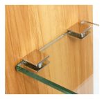 Pack 4u Soporte Repisa Estante Vidrio De 6 A 10mm - Imagen 4