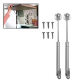 Pack 2 Unid Piston Neumatico Brazo Bombin Para Puerta 120 N - Imagen 2