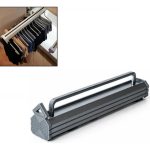 Barra Deslizante Ajustable Para Closet, Soporte Cierre Suave