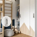 2u Asa Rectangular Embutida Puerta Closet Corredera 12x4cm - Imagen 6