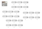24unidades Tirador Asa Manija Ovalada Para Muebles 120mm