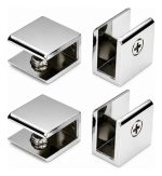 Pack 4u Soporte Repisa Estante Vidrio De 6 A 10mm