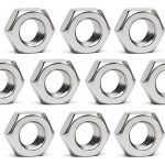 Tuerca Hexagonal M10 Acero Inoxidable Pack 10 Unidades