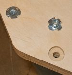 Inserto Para Patín Tuerca Araña/anclaje Para Muebles M8 100u - Imagen 6