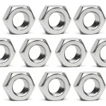 Tuerca Hexagonal M6 Acero Inoxidable 50 Unidades