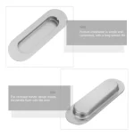Tirador Asa Ovalada Para Muebles 120mm X 2unidades - Imagen 7