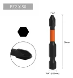 Punta Phillips Impacto Pz2 Set 10pcs Magnetica 50mm S2 - Imagen 2