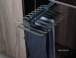 Organizador De Baño Para Toallas Extraible 45cm 10colgadores - Imagen 7