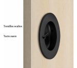 Pack 12 Tirador Embutido Redondo Manilla Acero Inox 304 60mm - Imagen 5