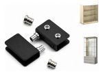Bisagra Puerta Vidrio 4 A 6mm Pivote 2un 8kilos Alto Trafico
