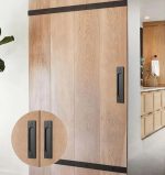 2u Asa Rectangular Embutida Puerta Closet Corredera 12cmx4cm - Imagen 3