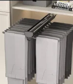 Colgador De 10 Pantalones Extraible Para Vestidor, Armario - Imagen 4