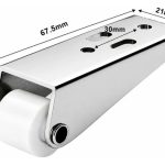 Rueda De Rodillo Para Riel Vertical 50u Puerta Silenciosa