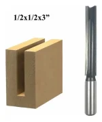 Fresa Madera Recta Toma De 1/2 X 76.2cm De Corte - Imagen 2