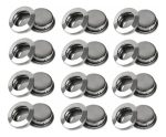 Manilla Tirador Asa Redonda Embutida Acero Inox 304 41mm 24u