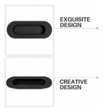 Tirador Asa Ovalada Negro Para Muebles 120mm X 2unidades - Imagen 4