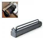 Colgador Organizador Extraíble 45cm Closet Cierre Suave