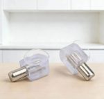 Clavijas Universales Ventosa Para Estantes De 23x13 Mm 100un - Imagen 2